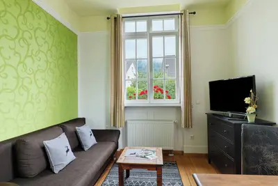 Image de Appartement 'Pour 2 personnes' avec terrasse commune, jardin partagé et Wi-Fi