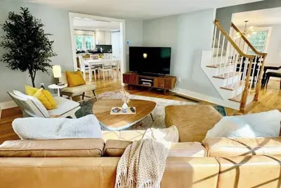 Freshly Redesigned, Sunlit Modern Farmhouse