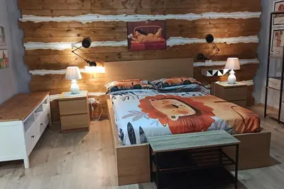 Image de Cozy room 20sqm, with balcony 600m from the walls, served means, quiet
