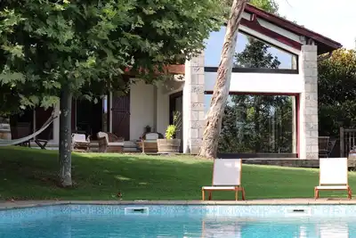 Image de Somptueuse villa Basque avec vue sur la Rhune et grand jardin