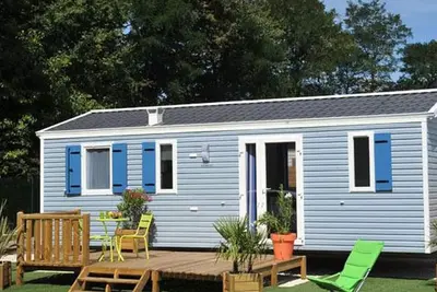 Image de Mobil home confortable 8 personnes avec terrasse