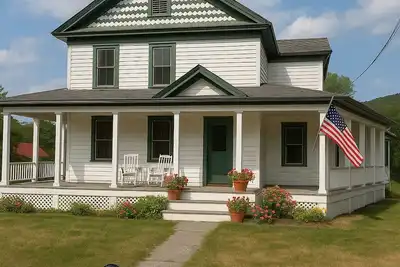 Image de Charming 4-bedroom farmhouse in heart of the White Mountains