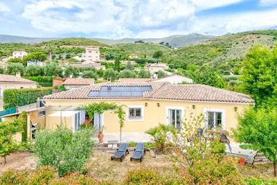 Image de Charmante villa, piscine privée, four à bois, bbq, jeux de boule et jardin.
