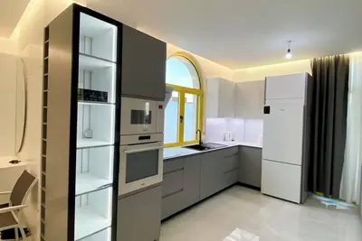 Image de Penthouse Beachfront Apartment, Santorini Residence Drymadhes, Dhermi, Albania