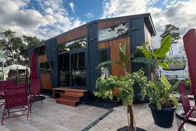 Image de Tiny House Queen Dream avec terrasse privée, jardin privé et Wi-Fi
