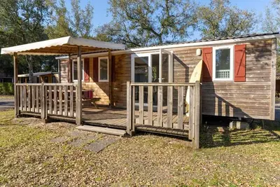 Image de Mobil home pour 7 pers avec terrasse à Soustons