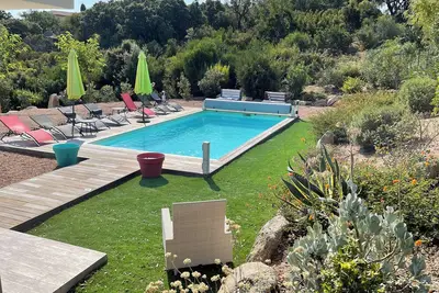 Image de Villa Serenita piscine chauffée entièrement climatisée vue mer