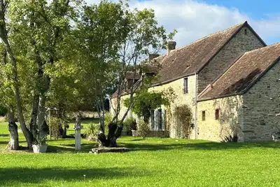 Image de Maison de campagne rénovée avec brasero au calme