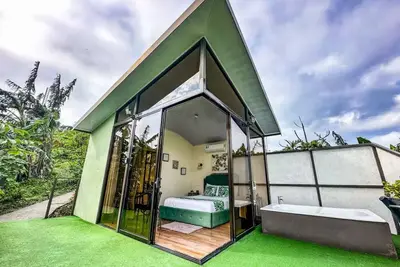 Image de Outdoor Tub, nature and views of the majestic Arenal Volcano & Lake.