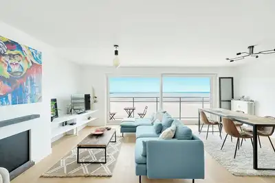 Image de Appartement rénové à Knokke-Heist avec vue