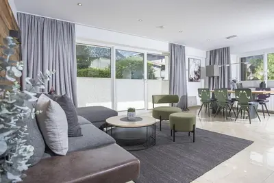 Image de Sonnjoch with terrace 63m² - Karwendelblick Apartments