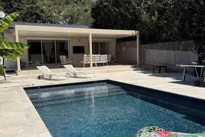 Image de Villa Casita, exceptionnel à 20min de Nice et Monaco. Piscine, jacuzzi, ping-pong