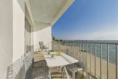Image de Balcon face à l'océan pour 4 - accès direct plage