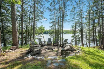 Image de Cozy Balsam Lake Cabin 1br - 1 Bath w/ Loft, Dock, Kayaks & Firepit – No Pets Allowed