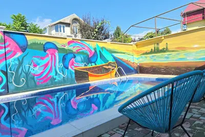 Image de Maison d'été avec piscine privée