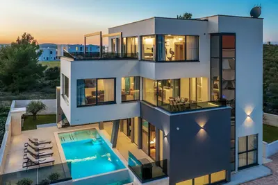 Image de Belle maison Ă Pula avec sauna