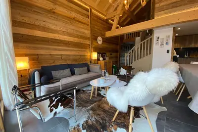 Image de Appartement triplex 10 pers, exposé Sud, WiFi, parking