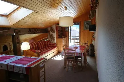 Image de Appartement 3 pièces cabine, Sud, 6 pers, Wi-Fi, parking