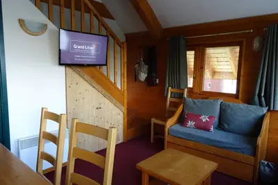 Image de Duplex 3 pièces 6 personnes, balcon et parking à Valloire