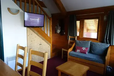 Image de 3 pièces duplex 6 personnes 3* exposé Nord Est