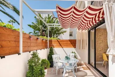 Image de Apartment. 170 meters from the beach. Large terrace
