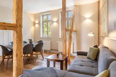 Image de Appartement '1' avec terrasse privée, jardin commun et Wi-Fi