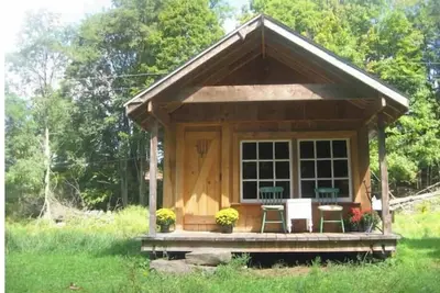 Image de Farm Stay in Catskills FarmHand Cabin