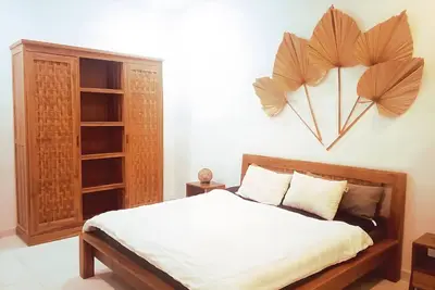 Image de Villa 2 chambres avec jardin privé et piscine à louer à Canggu