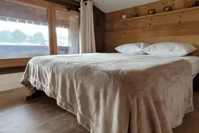 Image de Au pied des pistes • 3 chambres •  Vue Mont Blanc • Cosy et confort