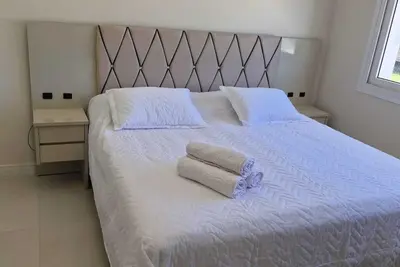 Image de Beach house with pool and gourmet area.