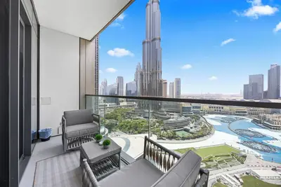 Image de Burj Khalifa &Dubai Fountain View 2br Luxury Flat Just 5 mins Walk to Dubai Mall