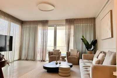 Image de Trumpeldor sea view with Balcony