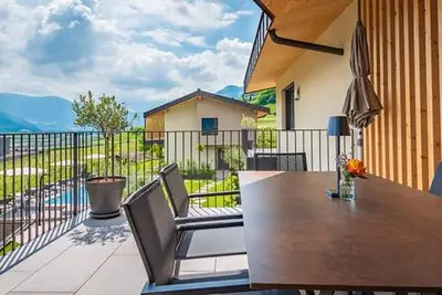 Image de Appartement 'Katherina' avec vue sur la montagne, piscine commune et Wi-Fi