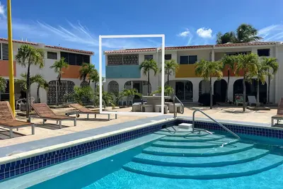 Image de Lighthouse beach 35, 2bdr condo with Ac in Bonaire, shared pool, ocean access