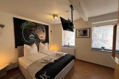 Image de ❤ VipStay Stylish 57m² ground-floor app. , kitchen, terrace, Wi-Fi. Near S-Bahn ❤