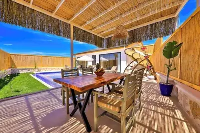 Image de A beautiful bohemian style villa in Patara