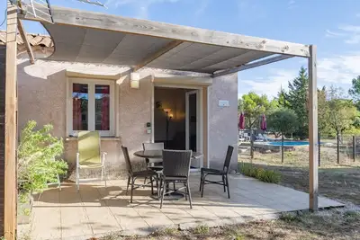 Image de Maison de vacances 'Chêne' avec vue sur la montagne, Wi-Fi et climatisation