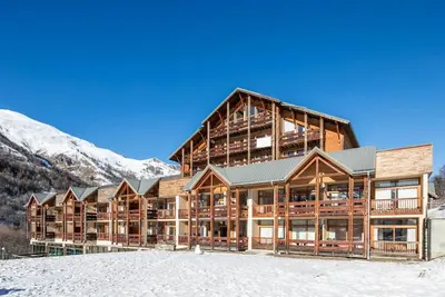 Image de Remise en forme, piscine, sauna, hammam, balcon, parking, télévision, casier à ski, 48m², Valloire
