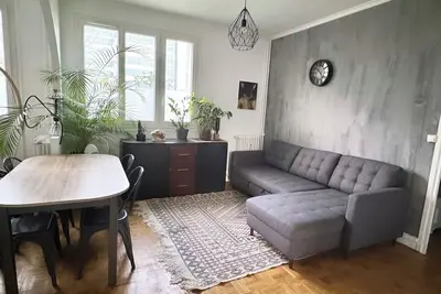 Image de Appart 3 chambres chic et spacieux, à deux pas de Paris