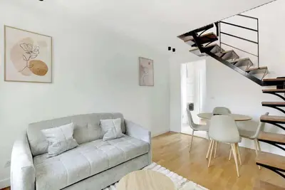 Image de Grand duplex climatisé 2br - Proche Paris