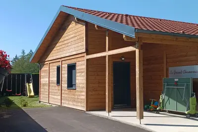 Image de Chalet 4* Cloture 8 Mn Cascades Tendon Proche Gerardmer Sauna 0679001623 Tel Avt