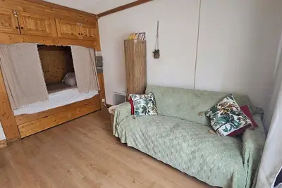 Image de Studio confortable avec vue sur le Mont Blanc