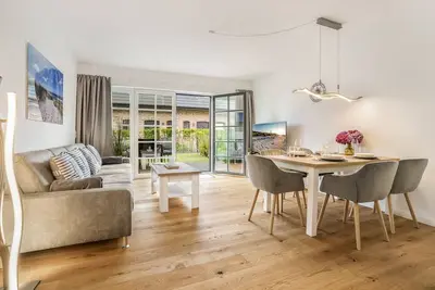 Image de Sylter Windrose - Living close to the beach for 5 people in a new building with terrace and