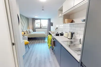 Image de Superb Studio Apartment, In the Heart of Middlesbrough with free secure parking