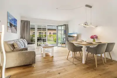 Image de Beachfront living for 5 people in a new building with terrace and private sauna