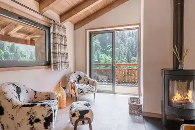 Image de Chalet neuf à Morzine pour 10 pers. , vue montagne, parking