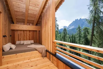 Image de Appartement 'Munt Dolomiti Farm Alba' avec vue sur le lac, terrasse partagée et Wi-Fi