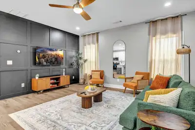 Image de Stylish Modern Boho 4br Home Near Downtown Atl