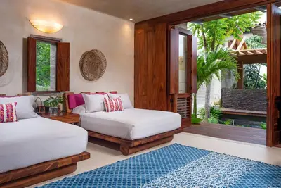 Image de Charming 2-bedroom house in wonderful Corral del Risco with fitness room, Ac