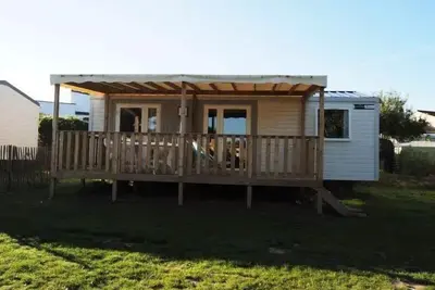 Image de C- Mobil-home Baltique climatisé 3 chambres 8 personnes